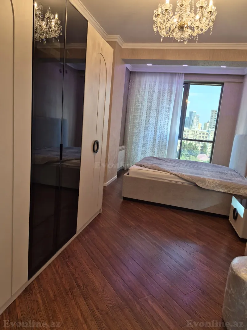 Kirayə verilir 2 otaqlı Mənzil Yeni tikili 150 m² N.Nərimanov pr. - şəkil 4