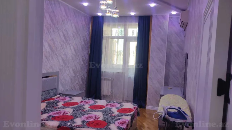 Kirayə verilir 2 otaqlı Mənzil Yeni tikili 87 m² Nəsimi r. - şəkil 3