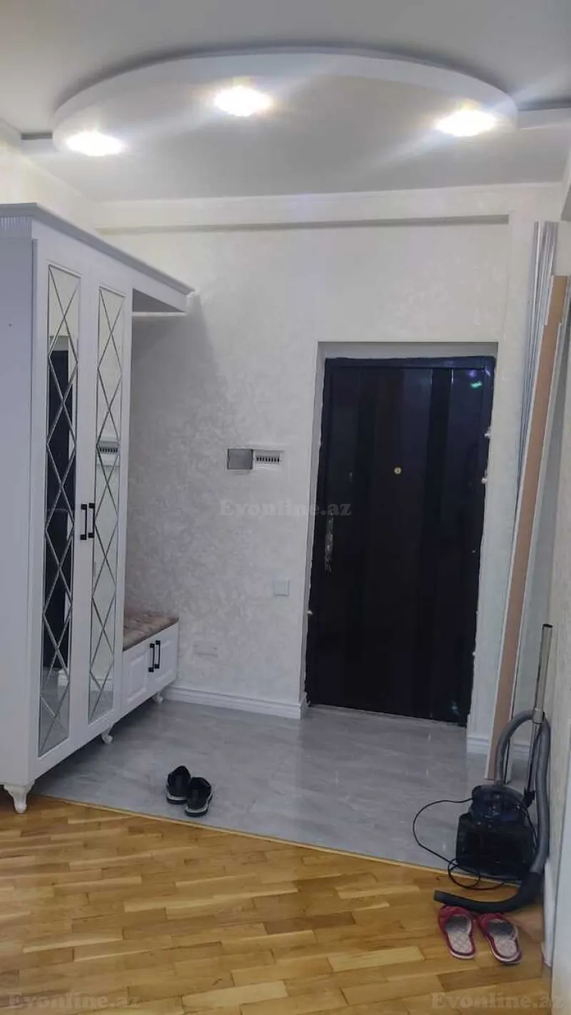 Kirayə verilir 2 otaqlı Mənzil Yeni tikili 87 m² Nəsimi r. - şəkil 7