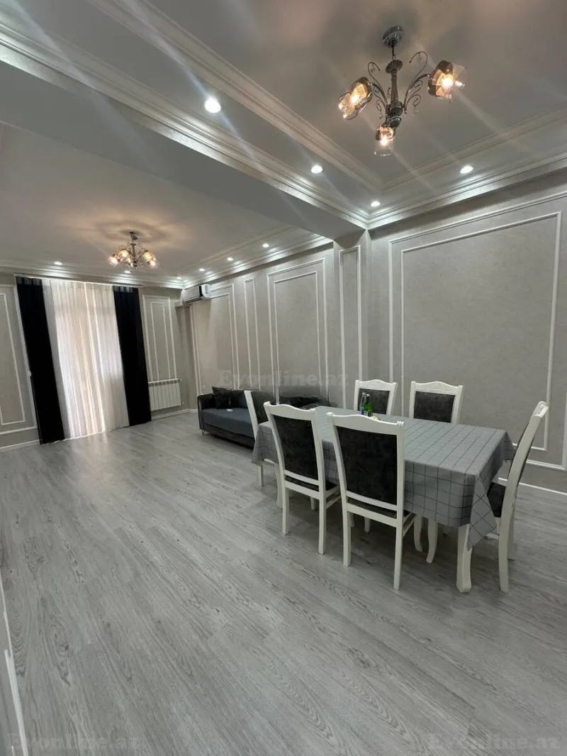 Kirayə verilir 2 otaqlı Mənzil Yeni tikili 70 m² Nəsimi m. - şəkil 2