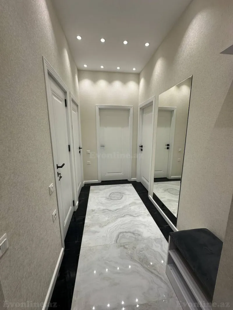 Kirayə verilir 2 otaqlı Mənzil Yeni tikili 70 m² Nəsimi m. - şəkil 4