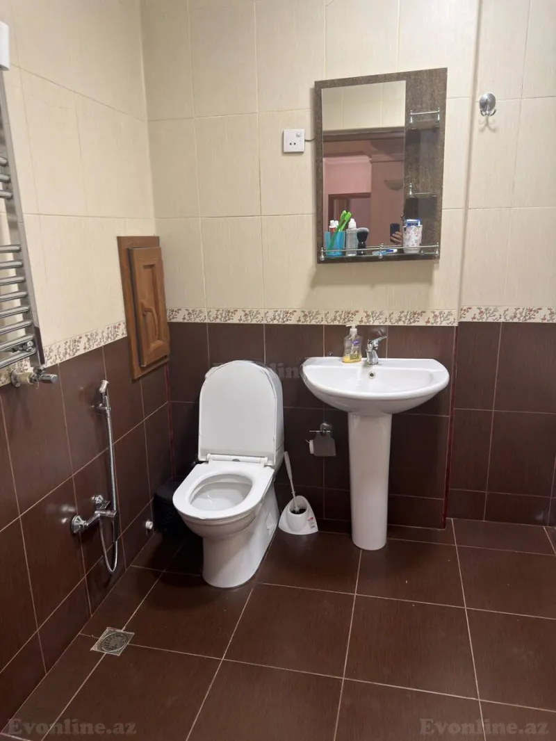 Kirayə verilir 3 otaqlı Mənzil Yeni tikili 103 m² Xətai r. - şəkil 9