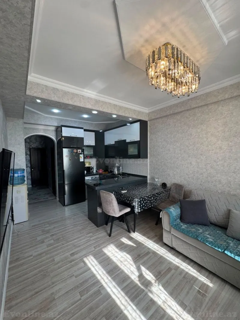 Satılır 3 otaqlı Mənzil Yeni tikili 77 m² Əhmədli m. - şəkil 3