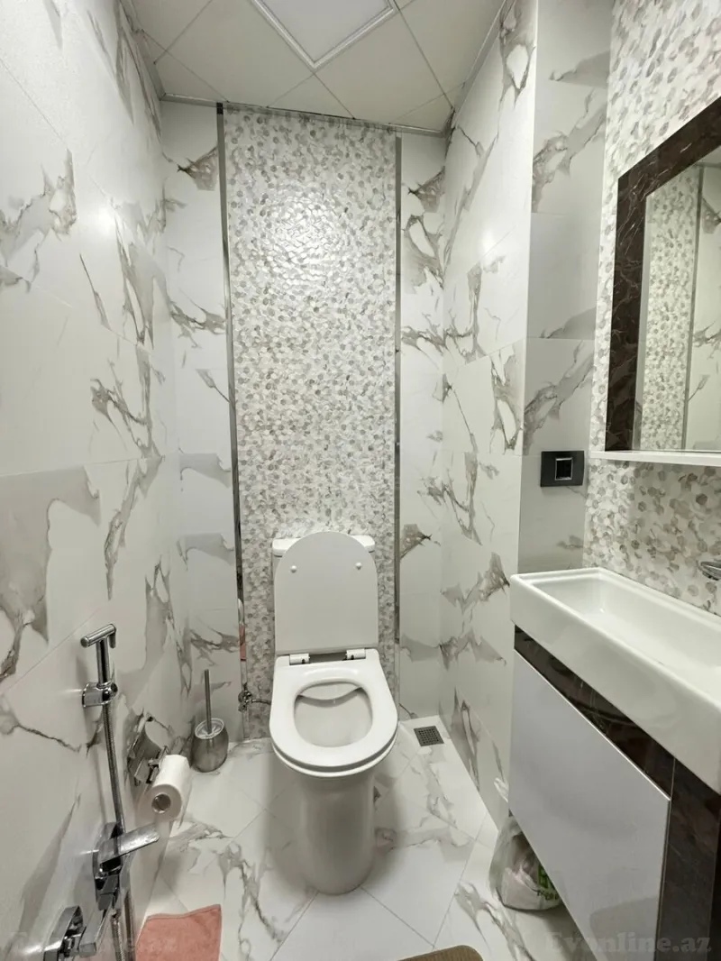 Kirayə verilir 3 otaqlı Mənzil Yeni tikili 120 m² Xətai r. - şəkil 19