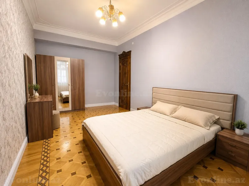 3 otaqlı Mənzil 120 m² Nərimanov r. Kirayə verilir