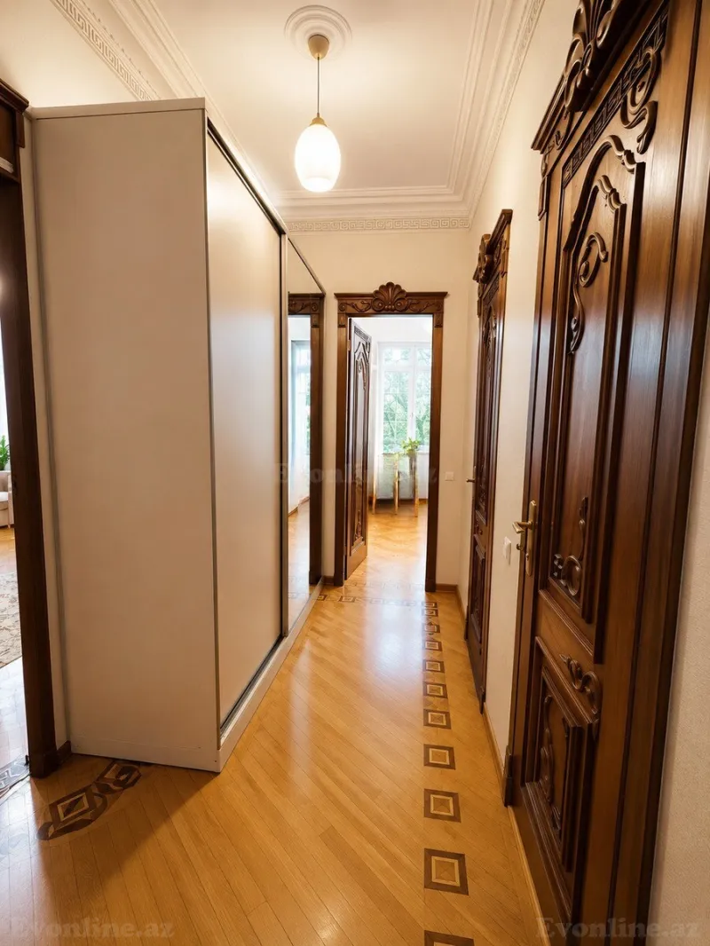 Kirayə verilir 3 otaqlı Mənzil Yeni tikili 120 m² Nərimanov r. - şəkil 6