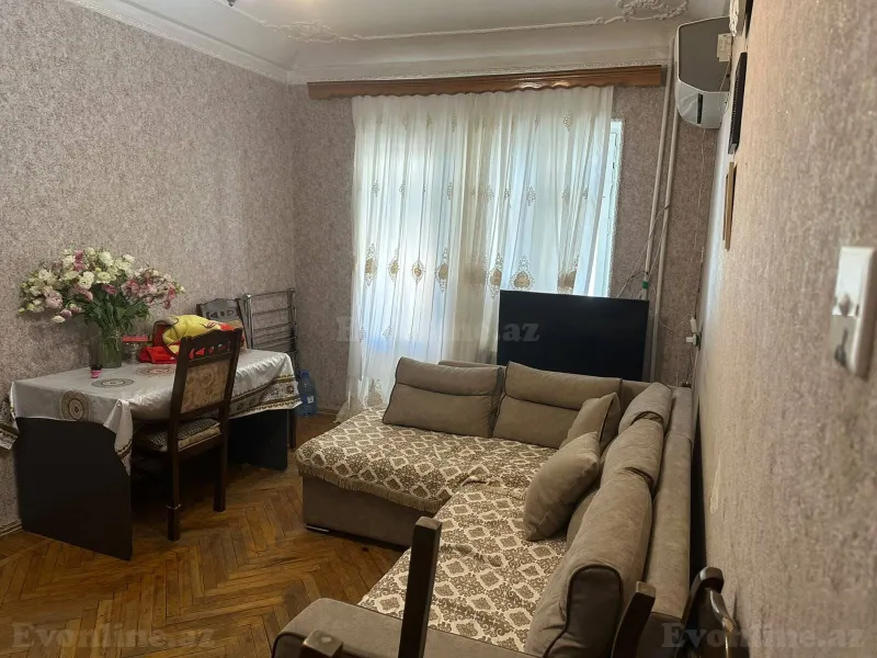 2 otaqlı Mənzil 55 m² Nizami r. Satılır