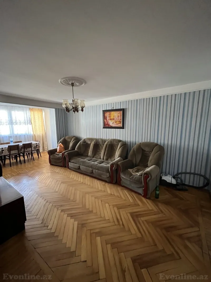 Kirayə verilir 3 otaqlı Mənzil Köhnə tikili 100 m² Elmlər Akademiyası m. - şəkil 5