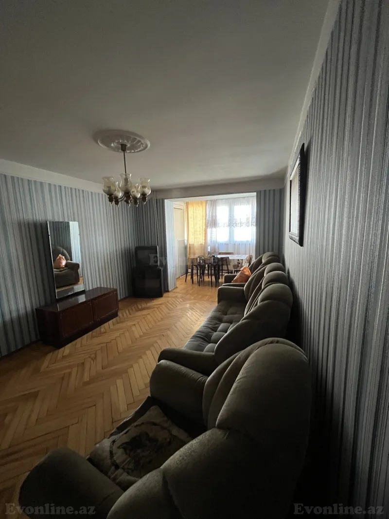 Kirayə verilir 3 otaqlı Mənzil Köhnə tikili 100 m² Elmlər Akademiyası m. - şəkil 6