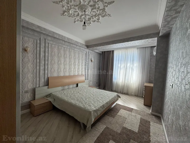 Kirayə verilir 2 otaqlı Mənzil Yeni tikili 106 m² 8 Noyabr m. - şəkil 2