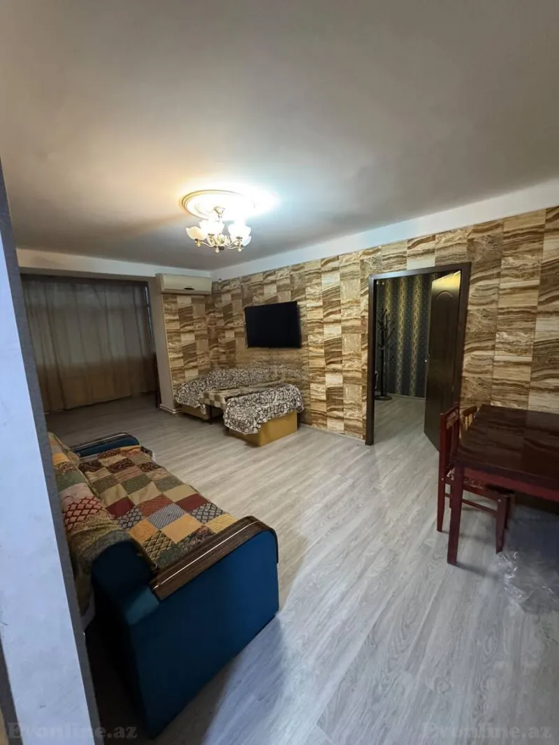 2 otaqlı Mənzil 55 m² 8-ci mikrorayon Kirayə verilir