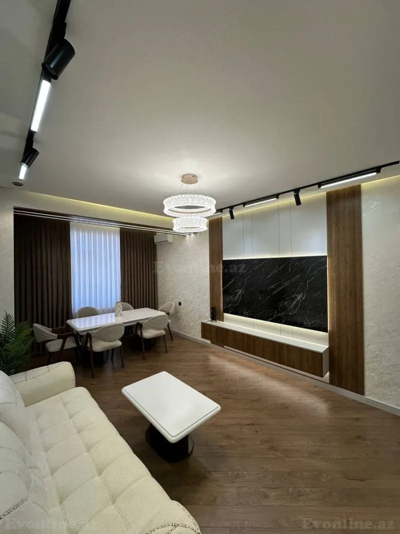 Satılır 3 otaqlı Mənzil Yeni tikili 105 m² Həzi Aslanov m. - şəkil 3