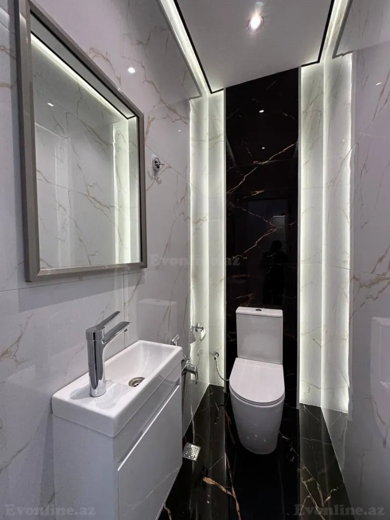Satılır 3 otaqlı Mənzil Yeni tikili 105 m² Həzi Aslanov m. - şəkil 19