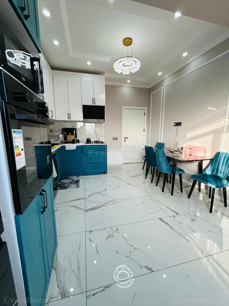 Satılır 3 otaqlı Mənzil Yeni tikili 122.5 m² Qara Qarayev m. - şəkil 4