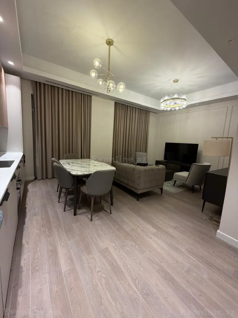 Kirayə verilir 3 otaqlı Mənzil Yeni tikili 111 m² Ağ şəhər - şəkil 2