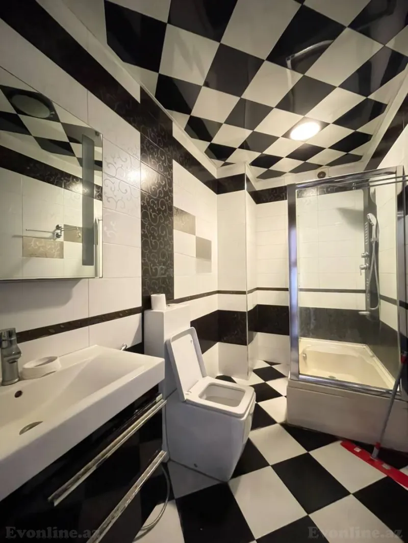 Kirayə verilir 2 otaqlı Mənzil Yeni tikili 86 m² 8 Noyabr m. - şəkil 23