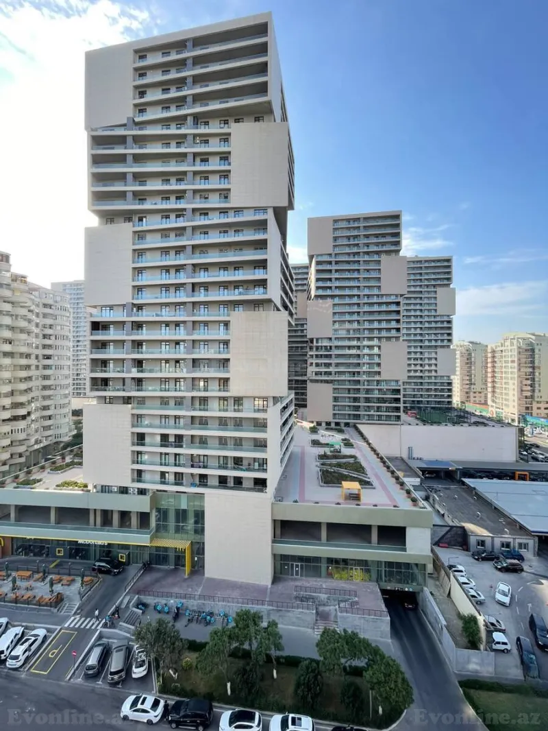 Kirayə verilir 2 otaqlı Mənzil Yeni tikili 86 m² 8 Noyabr m. - şəkil 26