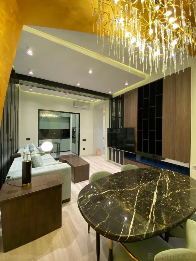 Kirayə verilir 2 otaqlı Mənzil Yeni tikili 66 m² Ağ şəhər - şəkil 2
