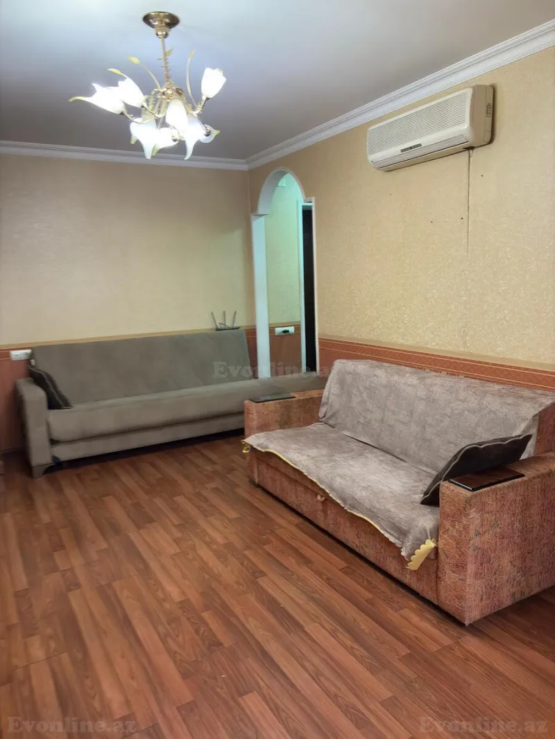 Kirayə verilir 2 otaqlı Mənzil Köhnə tikili 50 m² Elmlər Akademiyası m. - şəkil 2