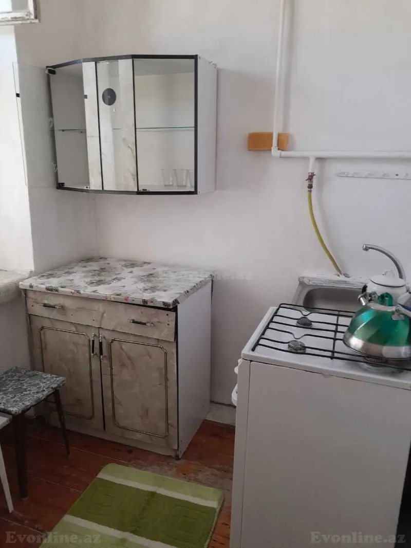 Kirayə verilir 1 otaqlı Mənzil Köhnə tikili 35 m² Elmlər Akademiyası m. - şəkil 5