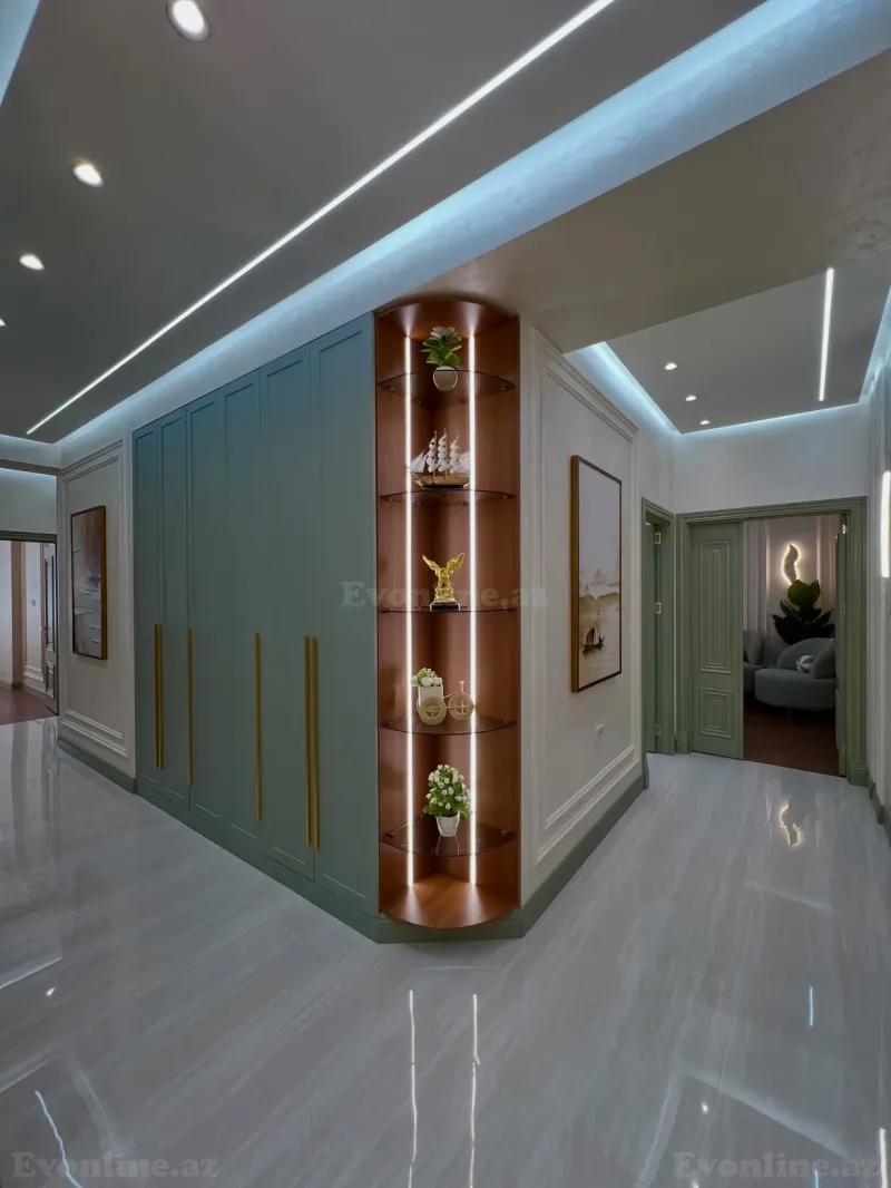 Satılır 3 otaqlı Mənzil Yeni tikili 121 m² Nəriman Nərimanov m. - şəkil 2