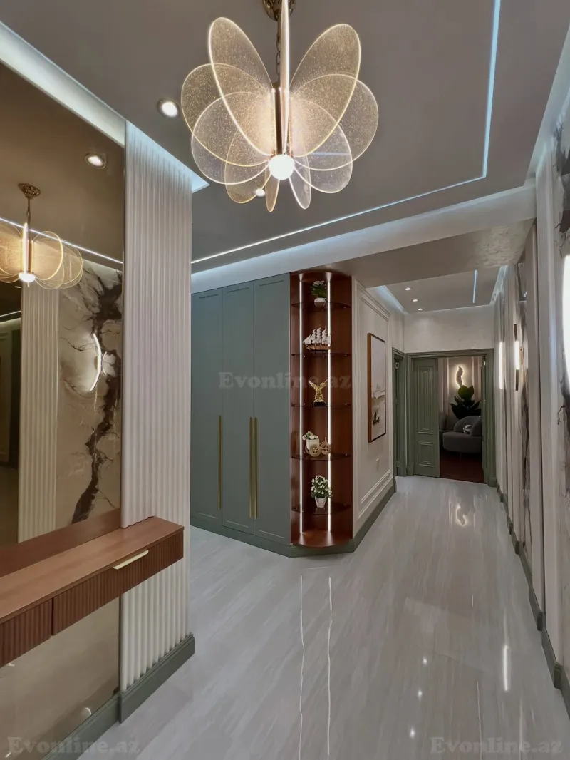 Satılır 3 otaqlı Mənzil Yeni tikili 121 m² Nəriman Nərimanov m. - şəkil 3