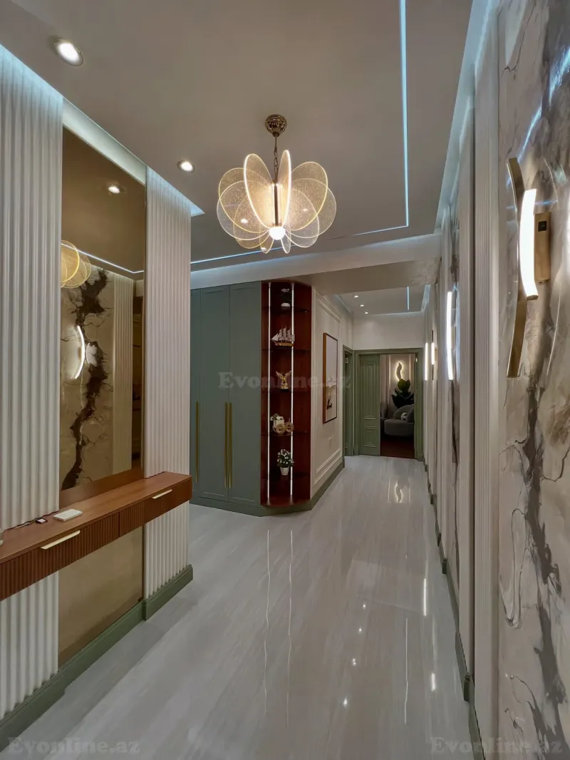 Satılır 3 otaqlı Mənzil Yeni tikili 121 m² Nəriman Nərimanov m. - şəkil 4