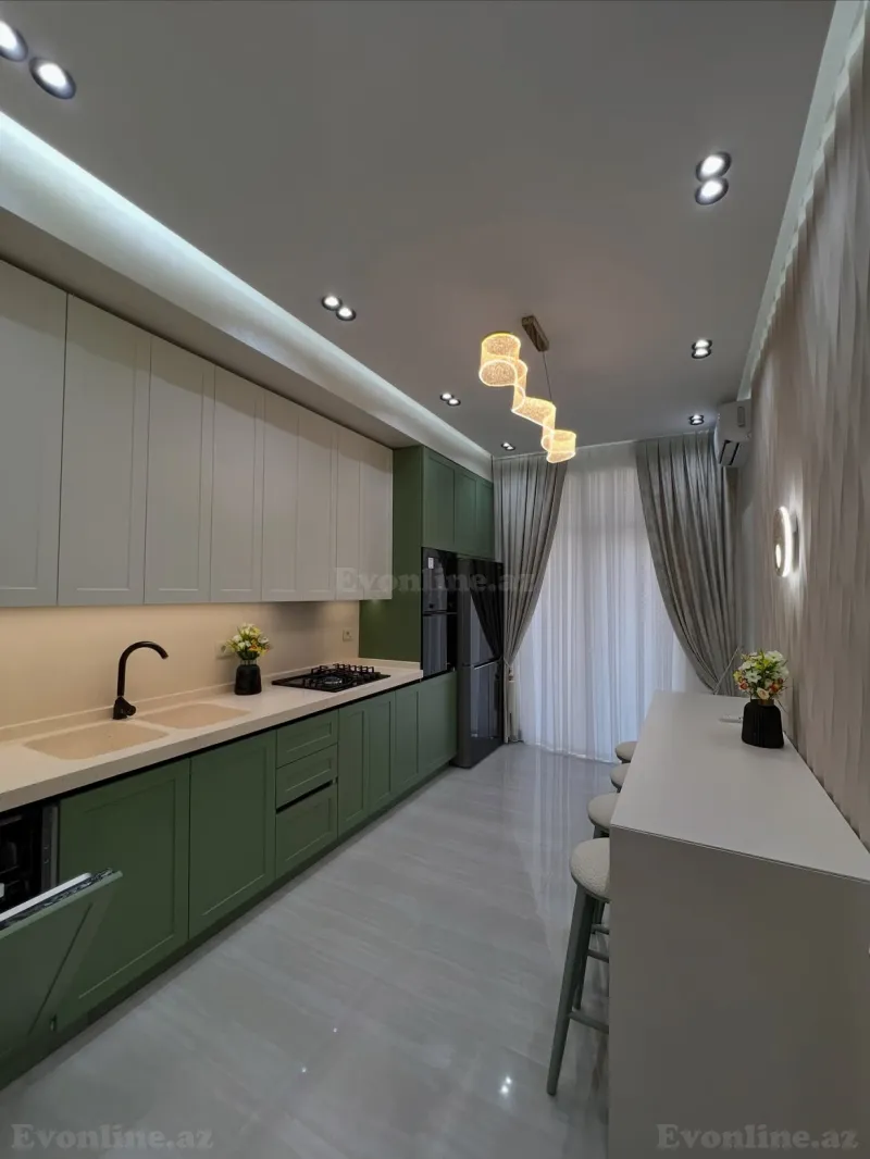 Satılır 3 otaqlı Mənzil Yeni tikili 121 m² Nəriman Nərimanov m. - şəkil 5