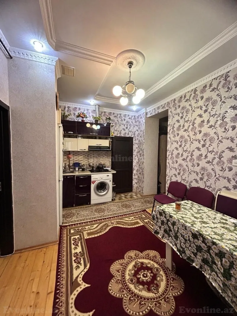 Satılır 3 otaqlı Mənzil Yeni tikili 80 m² Həzi Aslanov m. - şəkil 3