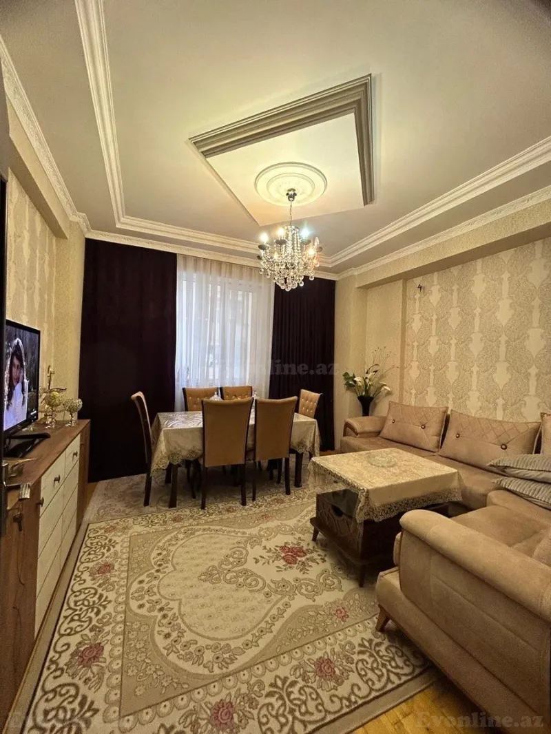 Satılır 3 otaqlı Mənzil Yeni tikili 80 m² Həzi Aslanov m. - şəkil 4