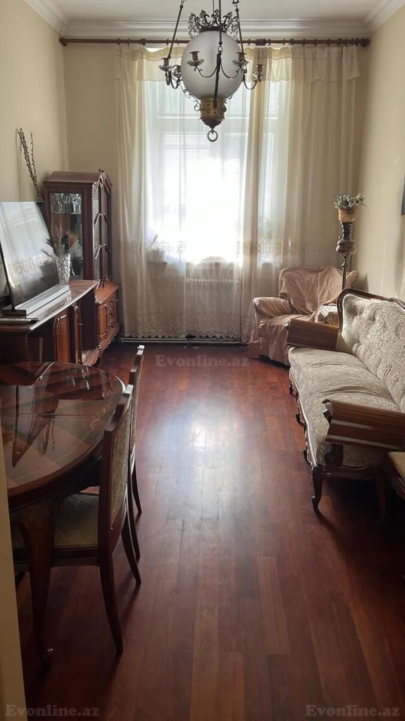 Satılır 2 otaqlı Mənzil Köhnə tikili 60 m² Nizami m. - şəkil 5