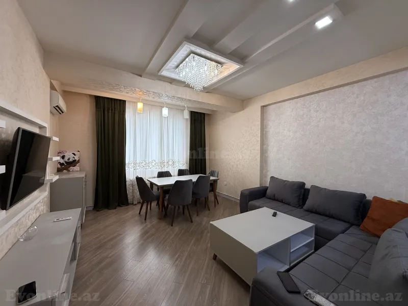 2 otaqlı Mənzil 75 m² Elmlər Akademiyası m. Kirayə verilir