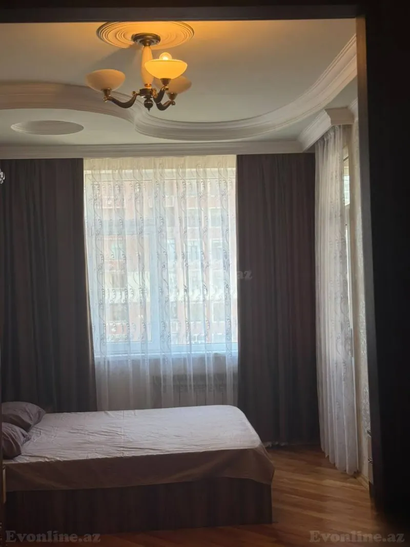 Kirayə verilir 3 otaqlı Mənzil Yeni tikili 125 m² Nizami m. - şəkil 2