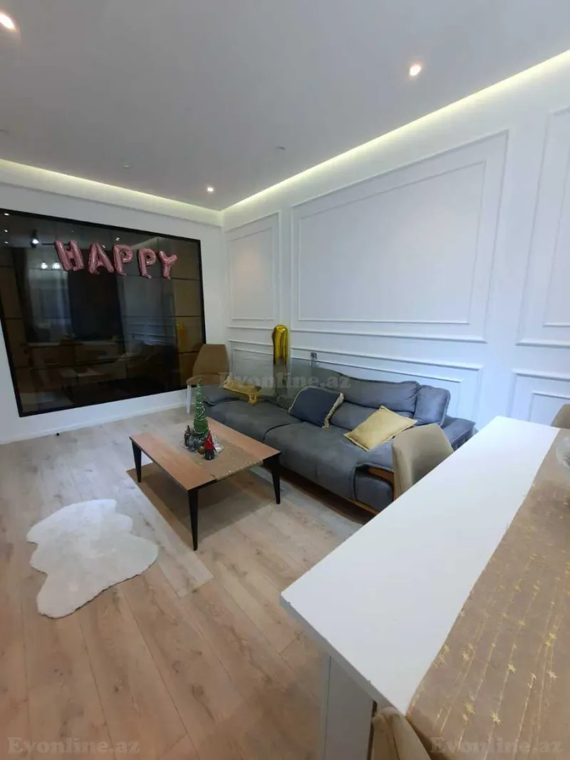 Satılır 2 otaqlı Mənzil Yeni tikili 60 m² Nəriman Nərimanov m. - şəkil 3