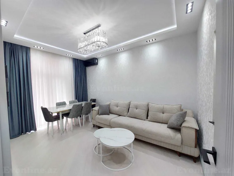 Kirayə verilir 2 otaqlı Mənzil Yeni tikili 55 m² Dərnəgül m. - şəkil 2