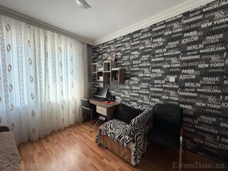Satılır 5 otaqlı Mənzil Köhnə tikili 120 m² Əhmədli m. - şəkil 26