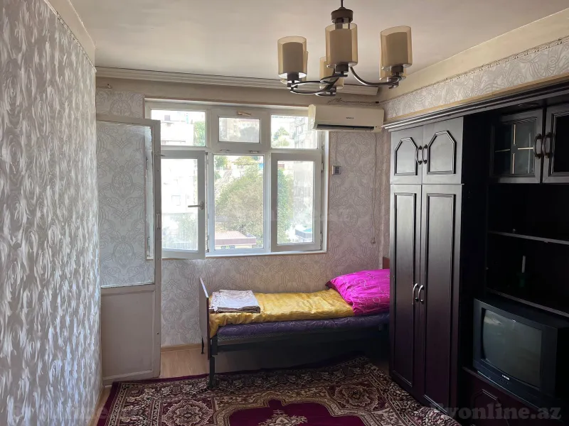 Kirayə verilir 2 otaqlı Mənzil Köhnə tikili 50 m² Xətai r. - şəkil 3