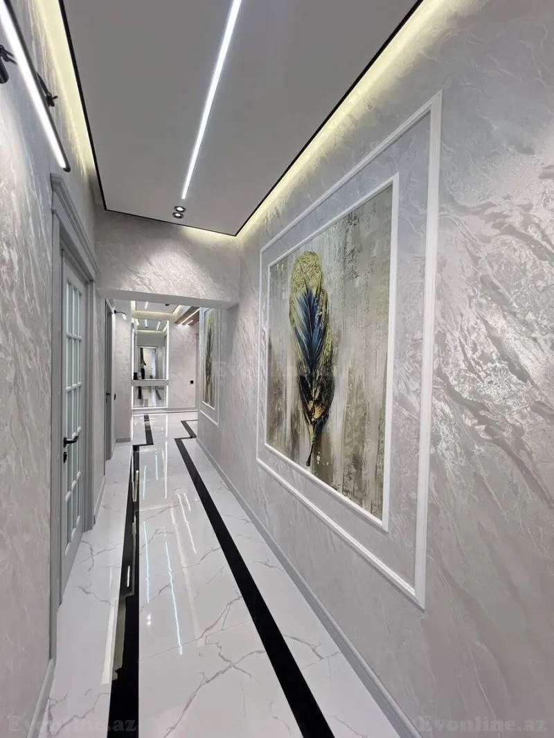 Satılır 3 otaqlı Mənzil Yeni tikili 105 m² Həzi Aslanov m. - şəkil 3
