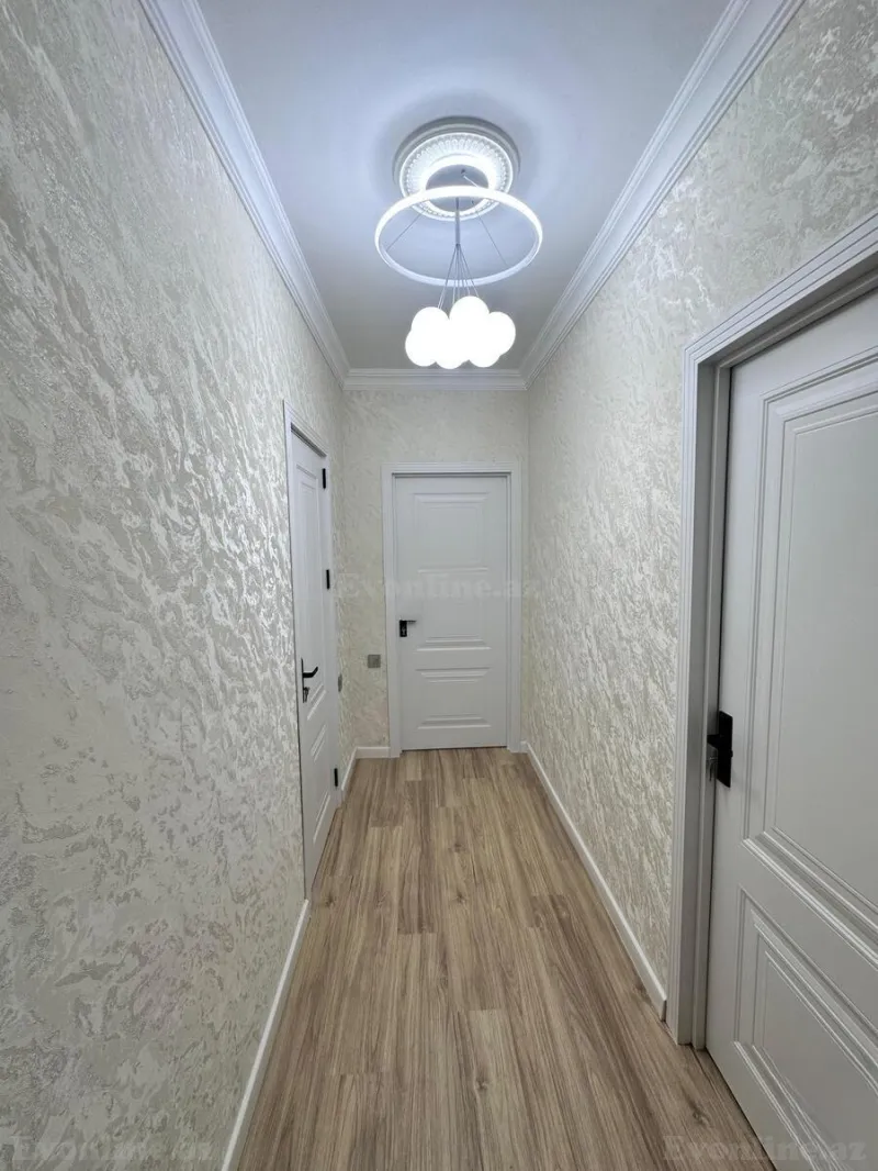 Satılır 2 otaqlı Mənzil Yeni tikili 56 m² İnşaatçılar m. - şəkil 3