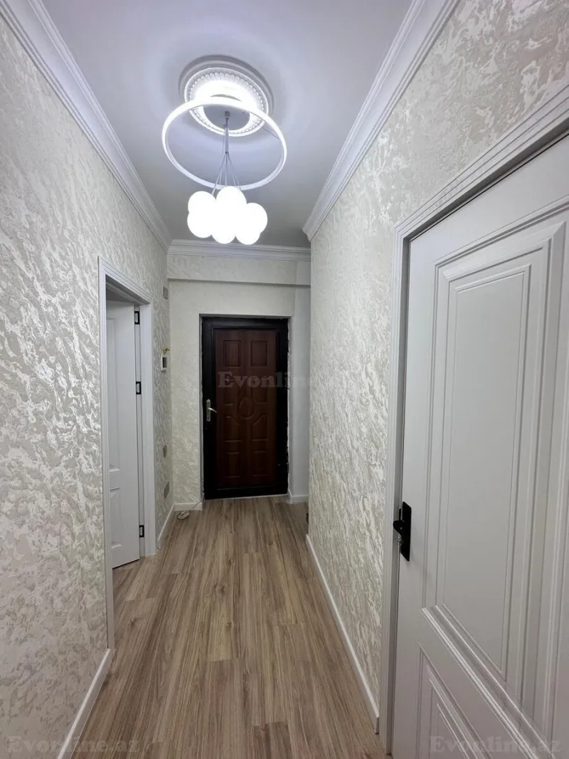 Satılır 2 otaqlı Mənzil Yeni tikili 56 m² İnşaatçılar m. - şəkil 4