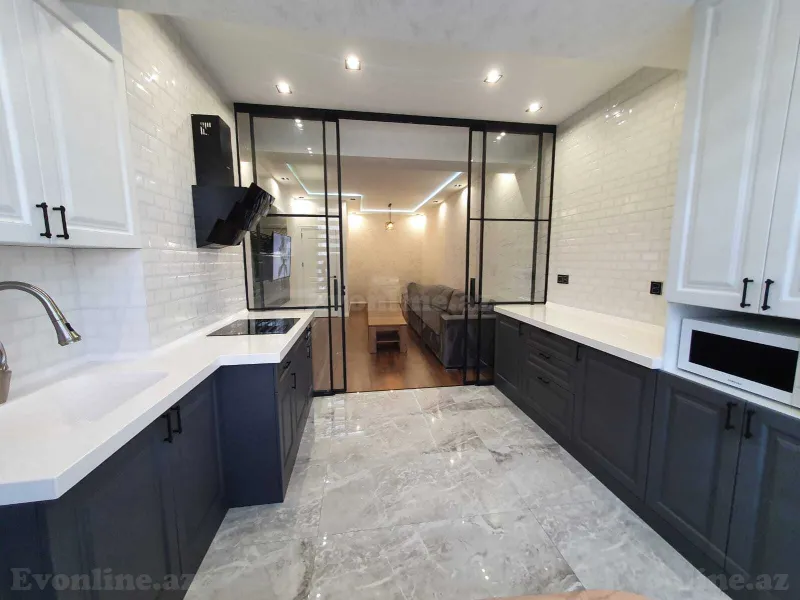 Kirayə verilir 2 otaqlı Mənzil Yeni tikili 80 m² Xətai r. - şəkil 5