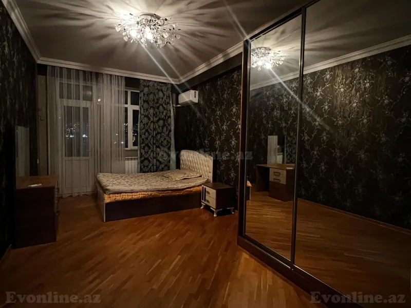 Kirayə verilir 4 otaqlı Mənzil Yeni tikili 200 m² Nizami m. - şəkil 5