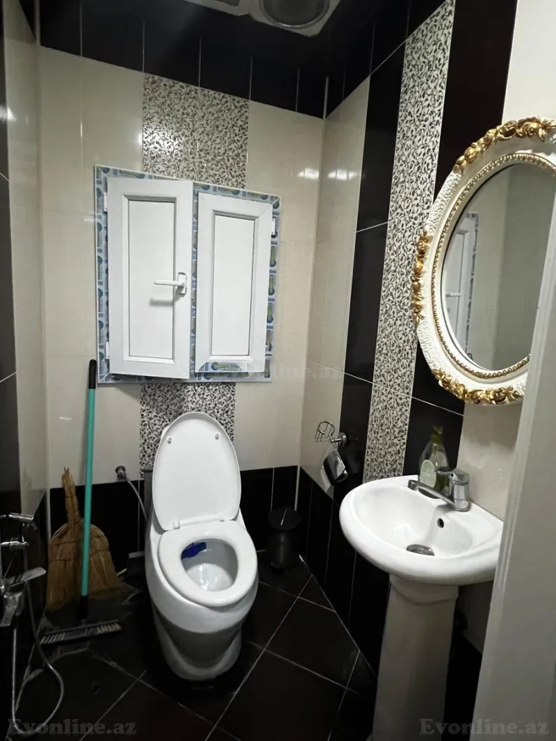 Kirayə verilir 4 otaqlı Mənzil Yeni tikili 200 m² Nizami m. - şəkil 8