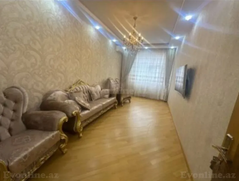 2 otaqlı Mənzil 60 m² İnşaatçılar m. Kirayə verilir
