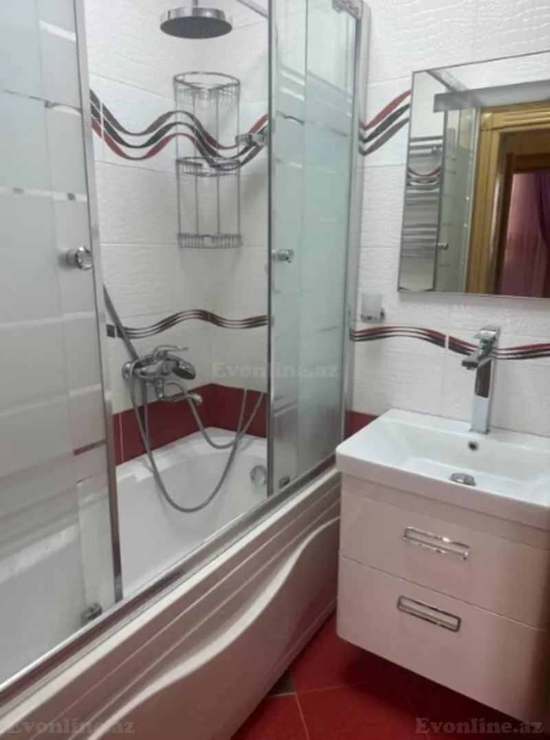 Kirayə verilir 2 otaqlı Mənzil Yeni tikili 60 m² İnşaatçılar m. - şəkil 2
