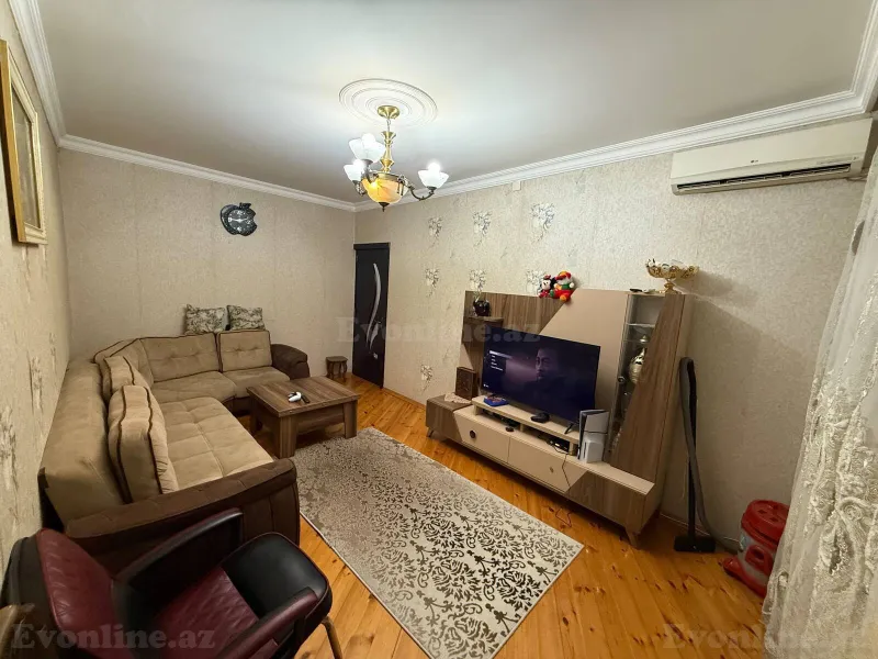 Satılır 3 otaqlı Mənzil Köhnə tikili 80 m² Yeni Günəşli - şəkil 2