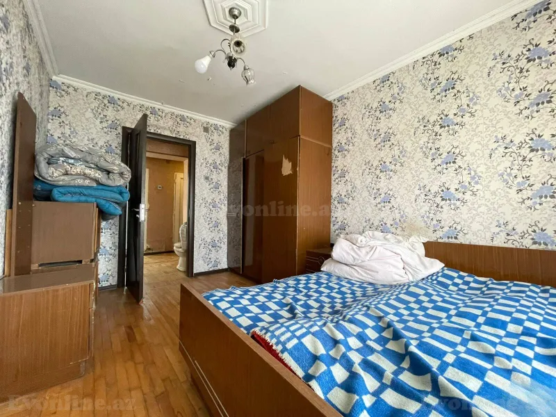 Satılır 2 otaqlı Mənzil Köhnə tikili 55 m² İnşaatçılar m. - şəkil 9
