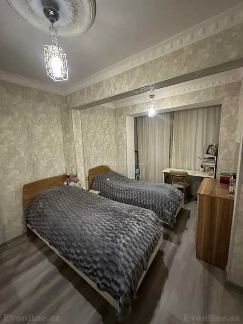 Satılır 3 otaqlı Mənzil Köhnə tikili 85 m² İnşaatçılar m. - şəkil 11
