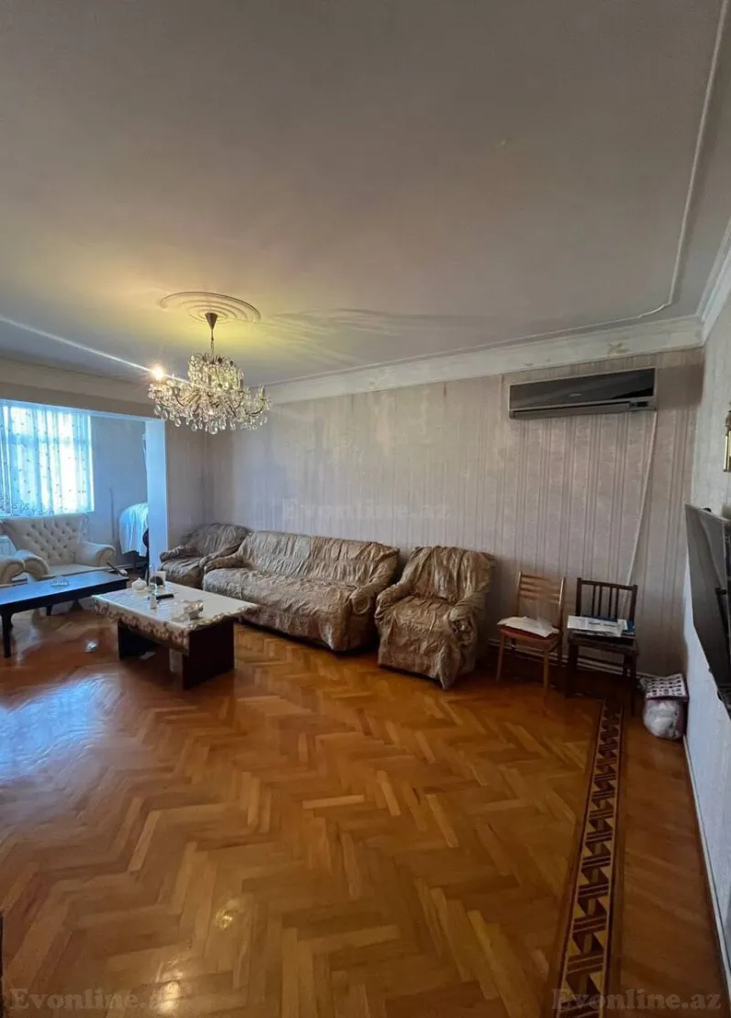Satılır 3 otaqlı Mənzil Köhnə tikili 100 m² Nərimanov r. - şəkil 2