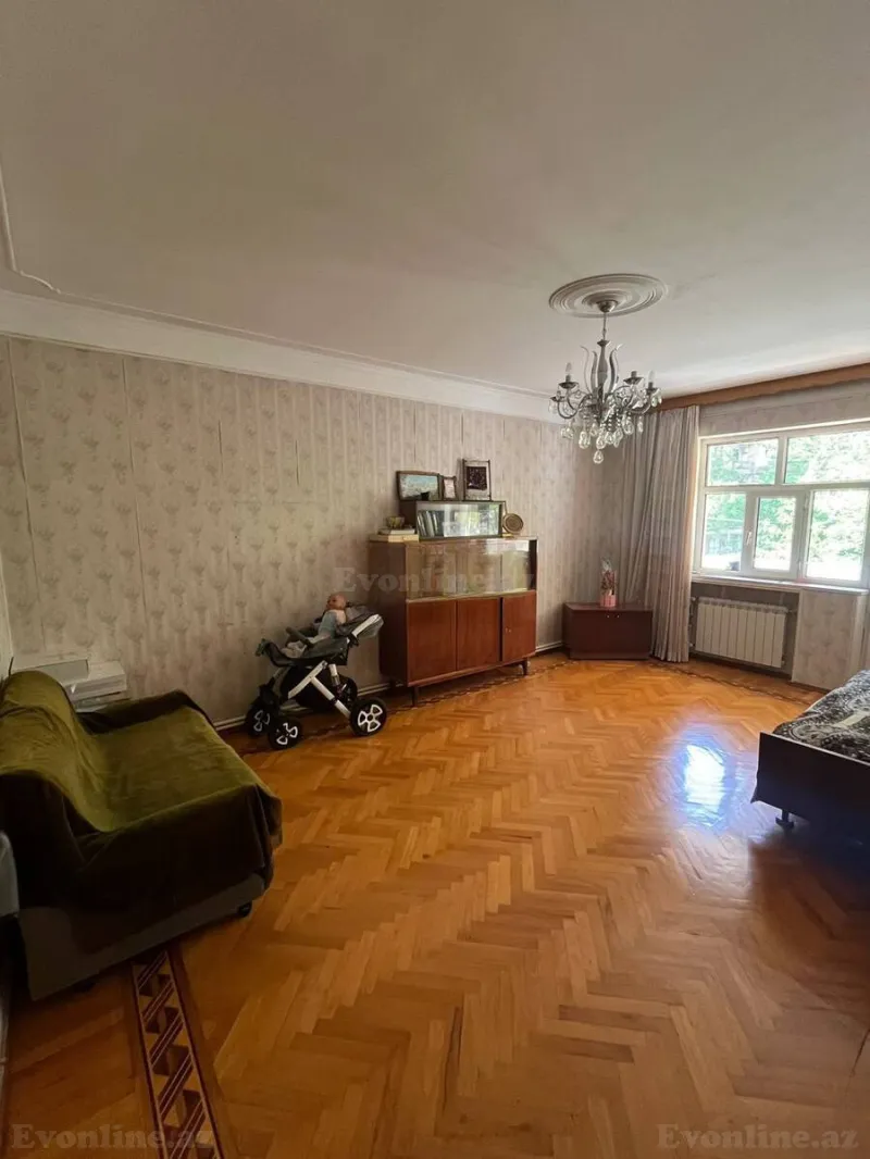 Satılır 3 otaqlı Mənzil Köhnə tikili 100 m² Nərimanov r. - şəkil 7